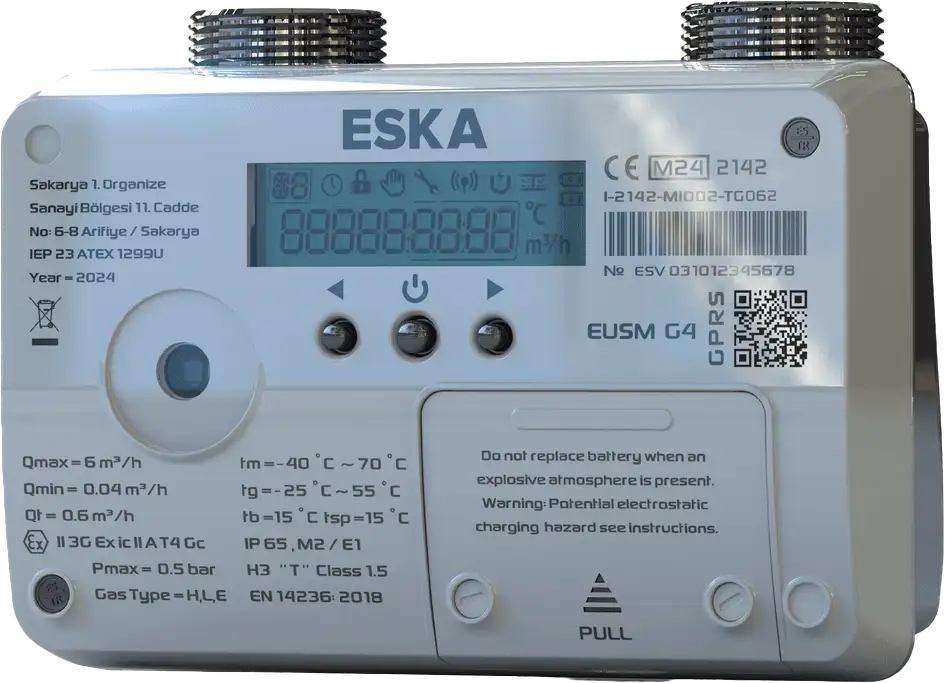 Ultrasonik Akıllı Gaz Sayacı