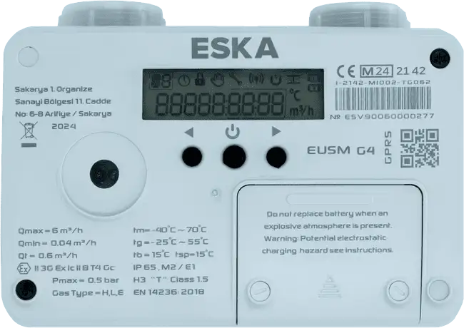 Ultrasonik Akıllı Gaz Sayacı