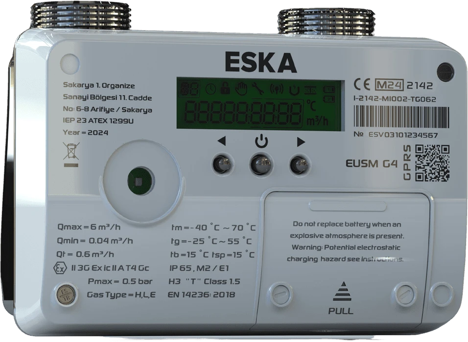 Ultrasonik Akıllı Gaz Sayacı